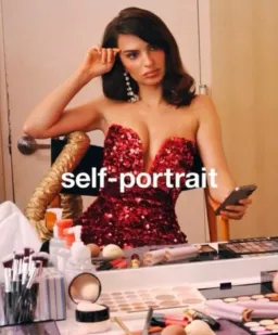 Self Portrait 3D Maxi Dress in Red Sequin AU 6 XS  for rent on The Volte - image 4