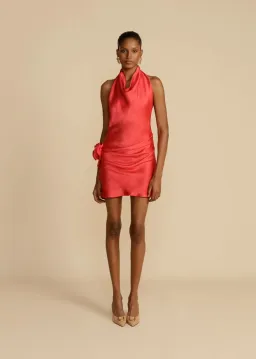 Arcina Ori Rosa Dress Red Size M/AU 10 for rent on The Volte - image 1