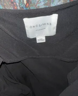 Once Was Silk Midi Multi with Cotton Slip Size 8  for rent on The Volte - image 4