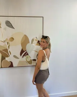 Kookai Ariel Buckle Halter Mini Dress  Size 6 for rent on The Volte - image 4