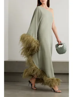 Taller Marmo Ubud Dress Sage Green Size 10 for rent on The Volte - image 1