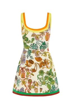 Alemias Fiesta Mini Dress Print Size 12 for rent on The Volte - image 5