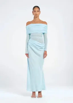 Yasmin Off-Shoulder Maxi Dress size 10 for rent on The Volte - image 1