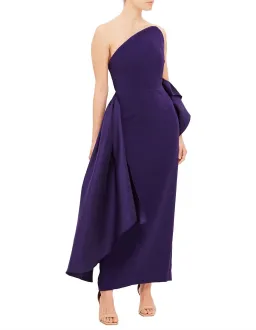 Solace London Nala Midi Dress Purple Size Au 10 for rent on The Volte - image 2