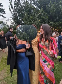 Never Fully Dressed Emmy Midi Dress Multi UK/AU 8 for rent on The Volte - image 4