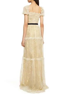 Annie's Ibiza Pip Dress Metallic Size 6 for rent on The Volte - image 3