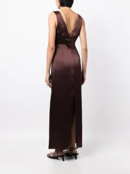 Anna Quan Isabelle Dress Brown Size 10 for rent on The Volte - image 2