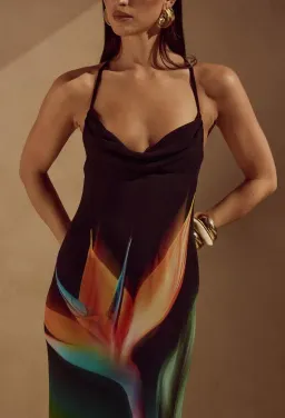 Runaway The Label Lorelai Paradise Maxi Dress Multi Size 6/XS for rent on The Volte - image 3