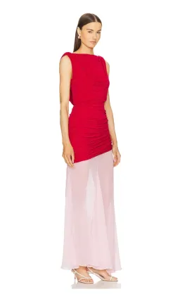 L'Academie by Marianna Enoa Midi Dress Multi Size AU 8 for rent on The Volte - image 2