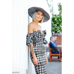 Eliya the Label Retribution Dress Black White  Size 8 for rent on The Volte - image 7