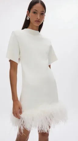 Rachel Gilbert Rita Mini Ivory AU Size 10 for rent on The Volte - image 1