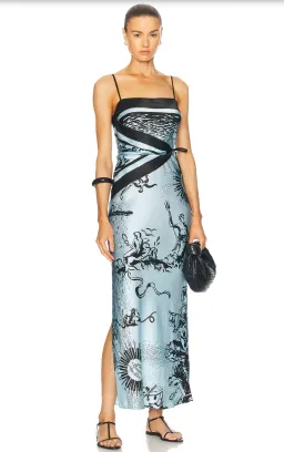 SIR Dreamwood Scarf Maxi Dress Size AU 12 for rent on The Volte - image 4