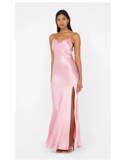 BEC + BRIDGE AYALA COWL NECK MAXI DRESS DUSTY PINK SIZE 8 for rent on The Volte - image 2