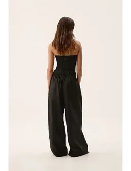 Aje Airlie Relaxed Pants in Black Size AU 8 for rent on The Volte - image 6