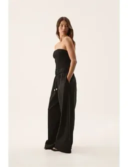 Aje Airlie Relaxed Pants in Black Size AU 8 for rent on The Volte - image 2