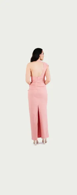 Sir the Label Giacomo Gathered Gown Pink Size AU 10 for rent on The Volte - image 3