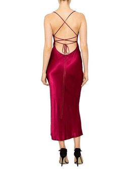 Bec & Bridge Kaia Cowl Midi Dress | Plum | Size 8 for rent on The Volte - image 4