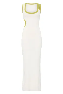 Sir The Label  Evangelina Cut Out Maxi Dress White Size 8 for rent on The Volte - image 3