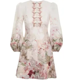 Zimmermann Dancer Hummingbird Mini Dress Multi Size 1/AU 10 for rent on The Volte - image 4