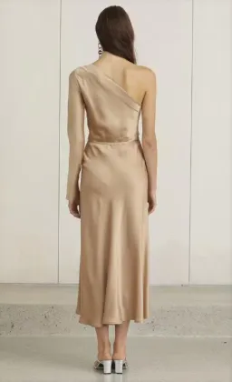 Bec & Bridge Classic One Shoulder Dress Size 8 for rent on The Volte - image 3