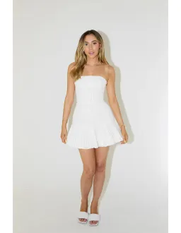 Odd Muse The Ultimate Muse Button Up Dress White Size AU 8 for rent on The Volte - image 1