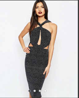 Bec & Bridge - The Amulet Twist Halter Dress Size 10 for rent on The Volte - image 3