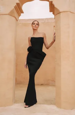 Bianca & Bridgett Illiyana Maxi Dress Black Size S / AU 8 for rent on The Volte - image 4