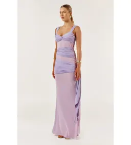 She Is OLLA Ariel Dress Lavender Size 8/S for rent on The Volte - image 2