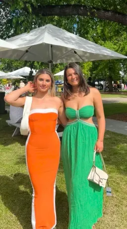 D’artemide Chloe Dress Green Size 6-12 for rent on The Volte - image 2