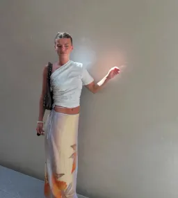 Sir The Label Serene Tie Midi Skirt Multi Size 3 for rent on The Volte - image 2