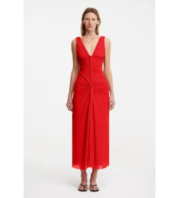 Significant Other Tillie Maxi Dress Chilli Size AU 8 for rent on The Volte - image 1