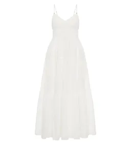 Aje Pendulum Maxi Dress Ivory Size AU 10 for rent on The Volte - image 5