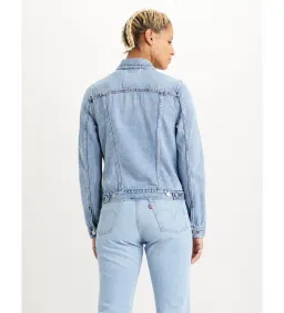 Levi's Original Denim Trucker Jacket Blue Size XS/6 for rent on The Volte - image 3