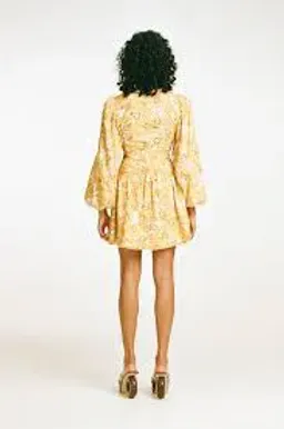 SABO Elysees Dress Yellow and White size XS for rent on The Volte - image 8