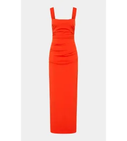 Sir the Label Dahlia Balconette Gown in Tangerine Red Size AU 10 for rent on The Volte - image 4