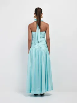 Sheike Cindy Top & Midi Skirt Set Blue Size AU 10 for rent on The Volte - image 2