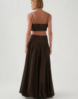 AJE Havana Set in Chocolate Size AU 8 for rent on The Volte - image 2