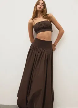 AJE Havana Set in Chocolate Size AU 8 for rent on The Volte - image 1