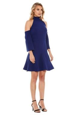 Yeojin Bae Blue Crepe Dress Size 6 for rent on The Volte - image 1