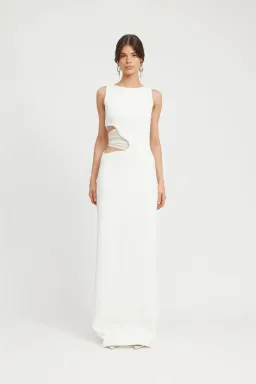 Tojha Valentina Dress White Size 6 for rent on The Volte - image 1