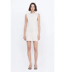 Bec & Bridge  Ilora Knit Mini Dress Ivory Size 12  for rent on The Volte - image 1