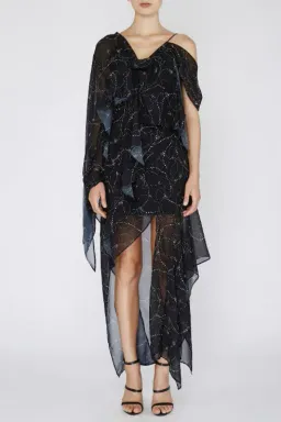 Acler Nunan Dress Black Size 6 for rent on The Volte - image 1