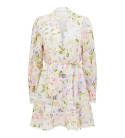 Forever New Vanessa Trim Skater Dress Light Floral Print Size 6 for rent on The Volte - image 4