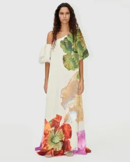 Stine Goya SGPayton Maxi Dress Poppies Bloom Size XS / Aus 8 for rent on The Volte - image 1