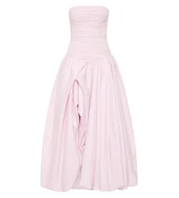Aje Violette Bubble Hem Maxi Dress Pastel Pink AU 10 for rent on The Volte - image 4
