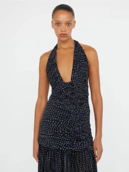 Christopher Esber Orion Maxi Dress Black Size 8 for rent on The Volte - image 2