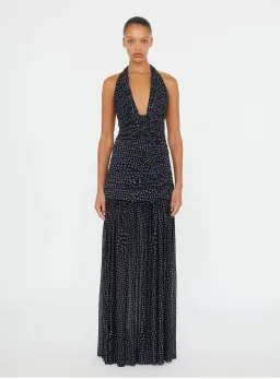 Christopher Esber Orion Maxi Dress Black Size 8 for rent on The Volte - image 1