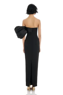 Eliya the Label Heinrich Gown Black Size 12/L for rent on The Volte - image 3