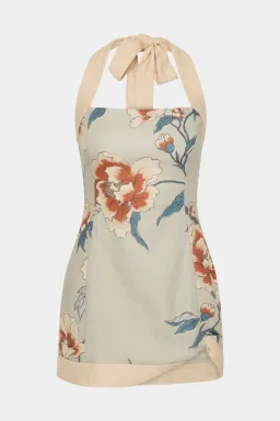 Sir the Label Roisin Mini Dress in Bloom Floral Size 0 / AU 6 for rent on The Volte - image 6
