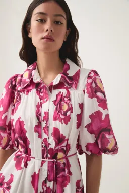 Aje - Eliza Smock Mini Dress for rent on The Volte - image 2